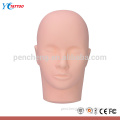 3D tattoo Make up mannequine head skin For tattoo practice